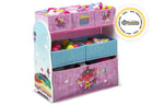 Trolls World Tour (1177) 3-Trolls World Tour Design and Store 6 Bin Toy Organizer