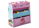 Trolls World Tour (1177) 4-Trolls World Tour Design and Store 6 Bin Toy Organizer