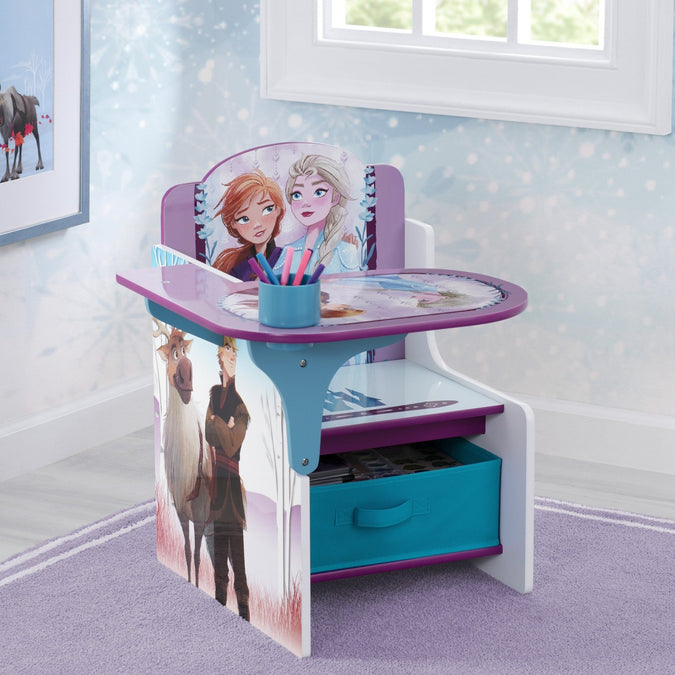 Delta Children Frozen 2 (1097) Chair Desk with Storage Bin 5-Frozen II Chair Desk with Storage Bin