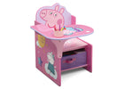 Peppa Pig (1171) 1-Peppa Pig Chair Desk with Storage Bin