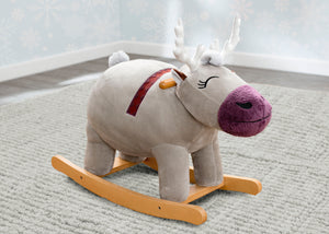 Delta Children Frozen II Sven Plush Rocker, Right Silo View Frozen(1098) 0
