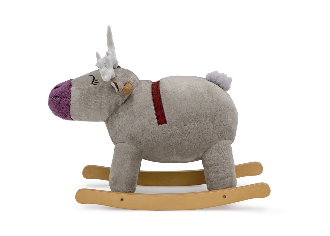 Delta Children Frozen II Sven Plush Rocker, Side Silo View Frozen(1098)