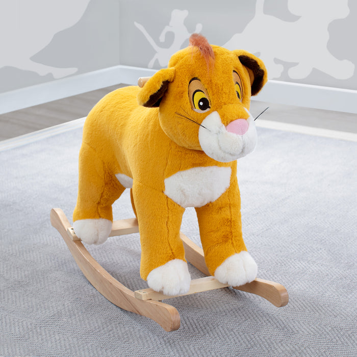 Lion King (1079) 3-The Lion King Simba Plush Rocker