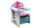 Delta Children Trolls World Tour (1177) Chair Desk with Storage Bin, Right Silo View 2-Trolls World Tour Chair Desk with Storage Bin