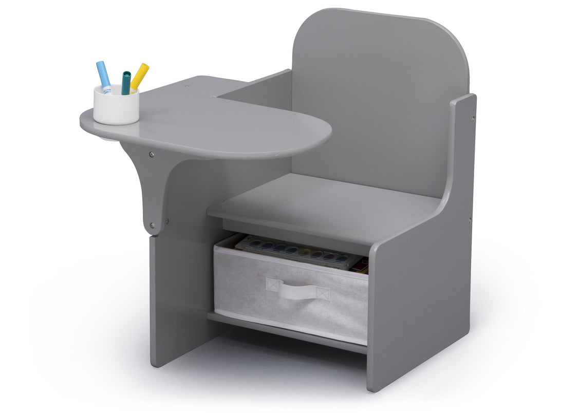 Delta Children MySize Chair Desk Grey (026) Left Silo View