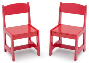 MySize Wood Kids Chairs for Playroom Pack of 2 Delta Children