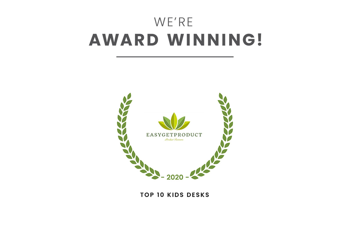 Award badge for Top 10 Kids Desks Mickey 1051
