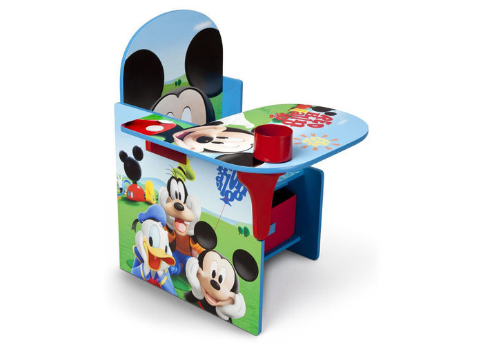 Delta Children Mickey Mouse Chair Desk with Storage Bin Right Side View a1a Mickey (1051) 1-Mickey Mouse Chair Desk with Storage Bin