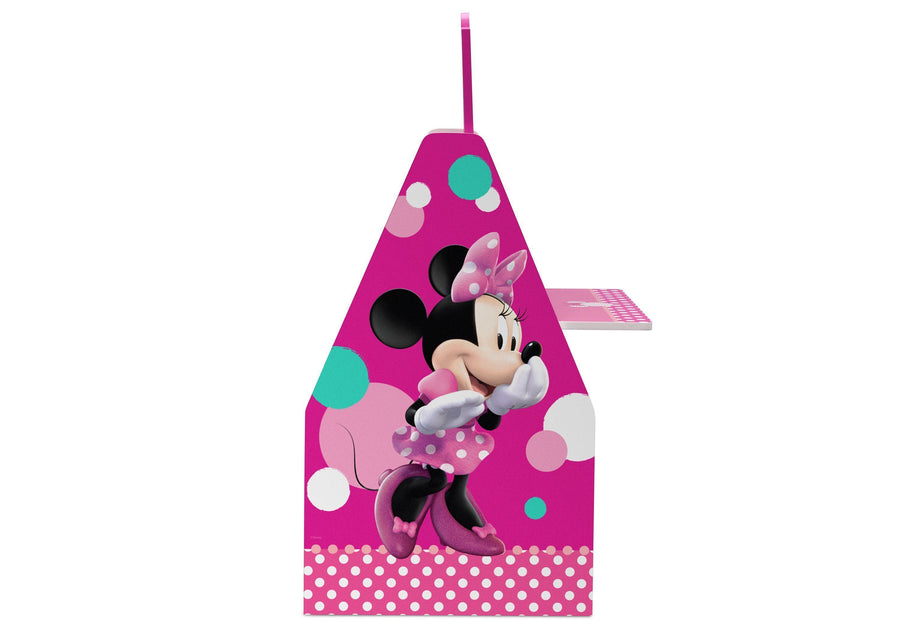 Minnie Mouse (R1063) 5-Minnie Mouse Deluxe Kids Art Table - Easel, Desk, Stool, Toy Organizer