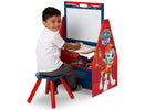 Paw Patrol (R1121) 4-PAW Patrol Deluxe Kids Art Table - Easel, Desk, Stool, Toy Organizer