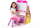Princess (R1034) 2-Princess Activity Center - Easel Desk with Stool & Toy Organizer