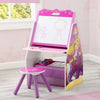 Princess (R1034) 6-Princess Activity Center - Easel Desk with Stool & Toy Organizer
