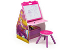 Princess (R1034) 3-Princess Activity Center - Easel Desk with Stool & Toy Organizer
