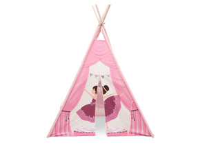 Delta Children Ballerina (999) Teepee Play Tent for Kids, Front Silo View 37