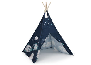 Delta Children Outer Space Adventures (999) Teepee Play Tent for Kids, Right Silo View 56