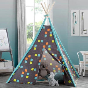 Delta Children Geometric Squares (999) Teepee Play Tent for Kids 70