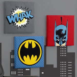 Delta Children Batman (1200) Wall Art Set (TR80047BT) Hangtag, a1a 6