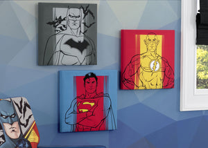 Delta Children Justice League (1215) Canvas Wall Art Set (TR80056JL), Hangtag, a1a 2