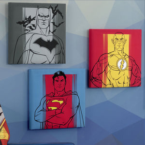 Delta Children Justice League (1215) Canvas Wall Art Set (TR80056JL), Hangtag, a1a 2