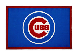 Delta Children Chicago Cubs (1232) Soft Area Rug with Non-Slip Backing (TR9812CHC), Silo, a2a 6