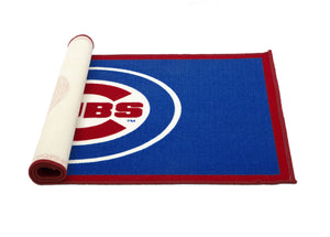 Delta Children Chicago Cubs (1232) Soft Area Rug with Non-Slip Backing (TR9812CHC), Rolled, a3a 3