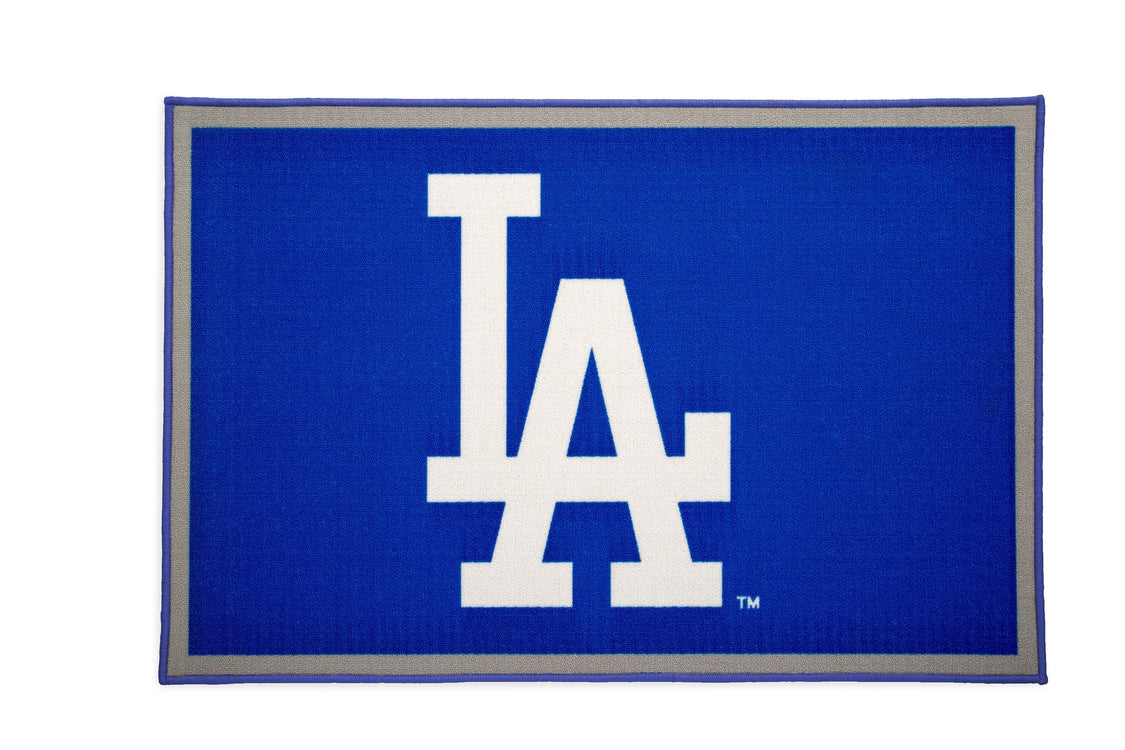 Delta Children Los Angeles Dodgers (1231) Soft Area Rug with Non-Slip Backing (TR9812LAD), Silo, a2a