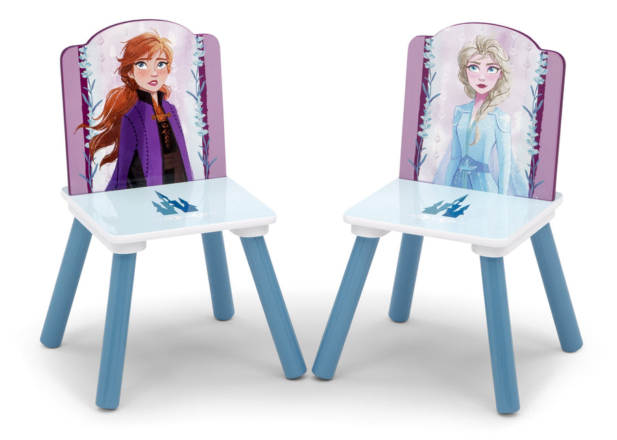 Delta Children Frozen 2 (1097) Table and Chair Set with Storage, Chairs View 5-Frozen II Table and Chair Set with Storage
