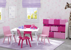 Bianca White (130) 7-Kids Table and Chair Set (4 Chairs Included)
