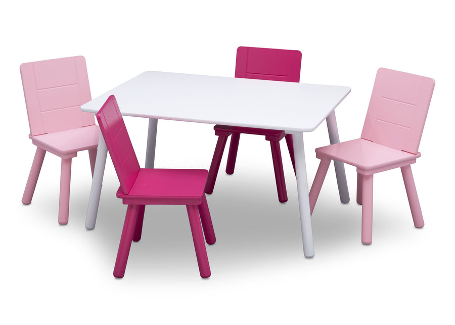 Kids Table and Chair Set (4 Chairs Included) 9-Kids Table and Chair Set (4 Chairs Included)