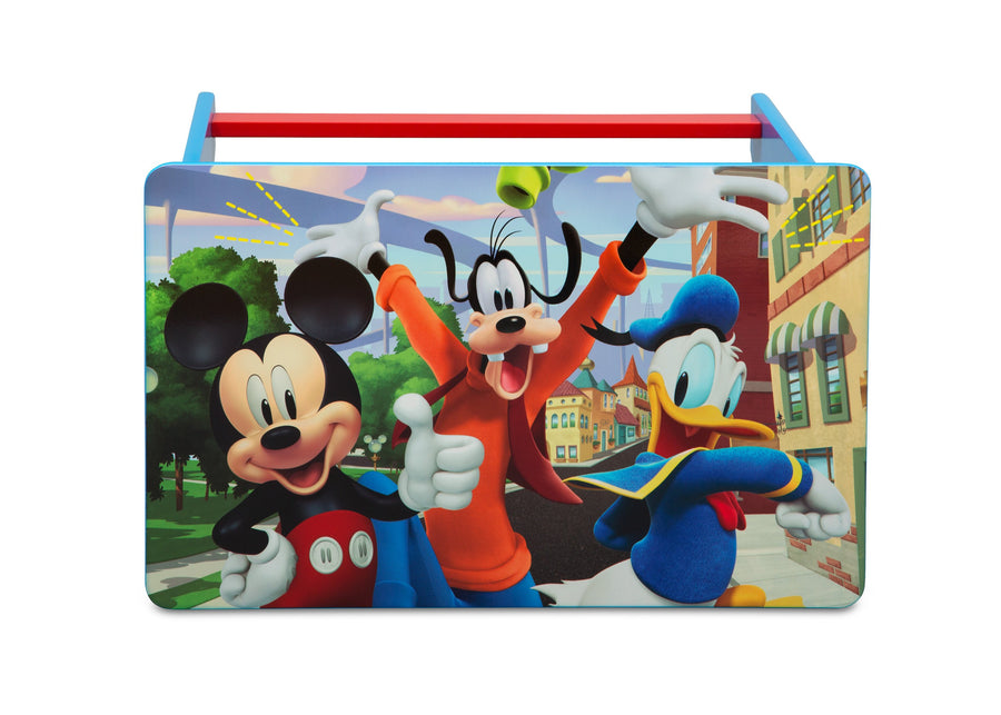 Mickey Mouse (1054) Mickey Hot Dog (1054) 6-Mickey Mouse Kids Wood Desk and Chair Set
