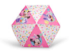 Minnie Mouse (1063) 4-Minnie Mouse 4 Seat Activity Picnic Table with Umbrella and LEGO Compatible Tabletop