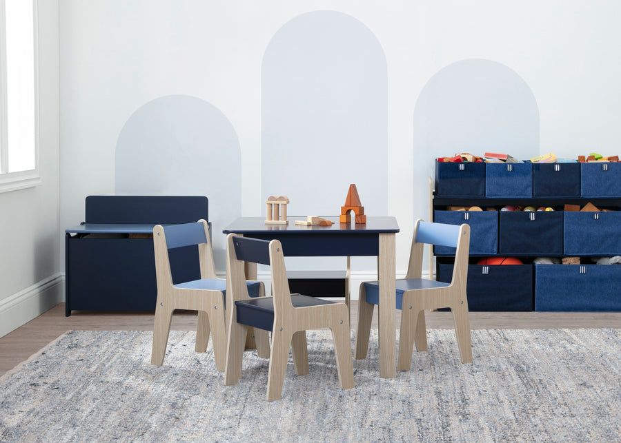 Navy (1270) 11-GapKids Table and 4 Chair Set