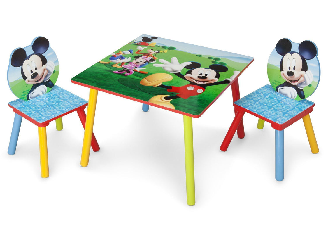 Mickey Mouse Table and Chair Set