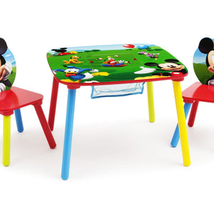Delta Children Mickey Mouse Table and Chair with Storage Right Side View a1a 1