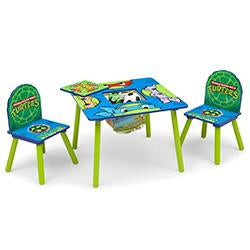 Teenage Mutant Ninja Turtles Table & Chair Set with Storage 2-Teenage Mutant Ninja Turtles Table & Chair Set with Storage