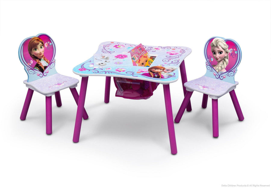 Frozen (1089) 3-Frozen Table & Chair Set with Storage