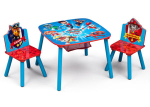PAW Patrol Table Chair Set with Storage Delta Children