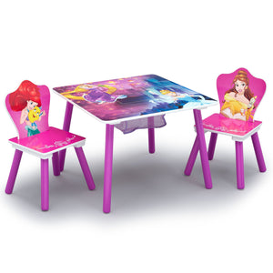 Disney Princess (1034) Table and Chair Set with Storage (TT89562PS) 3