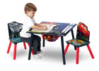 Disney Cars (1014) 2-Cars Table & Chair Set with Storage