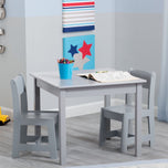 Delta Children Grey (026) MySize Table & Chairs Set, Room, a1a - Grey (026) - Accessories