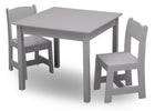 Grey (026) 4-MySize Table and Chair Set