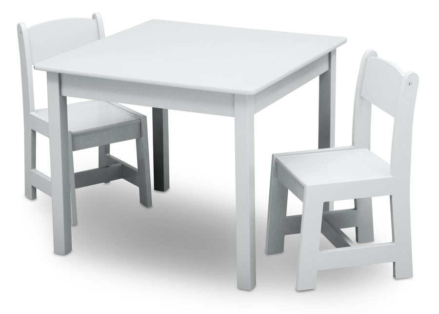Bianca White (130) 13-MySize Table and Chair Set