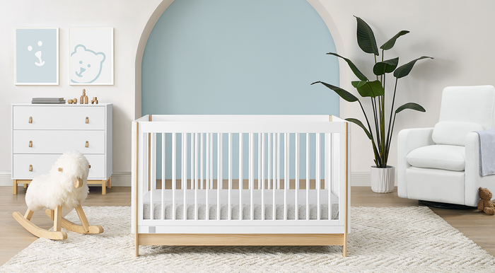 babyGap Tate 4-in-1 Bianca White Natural Nursery Set 2-babyGap Tate Collection