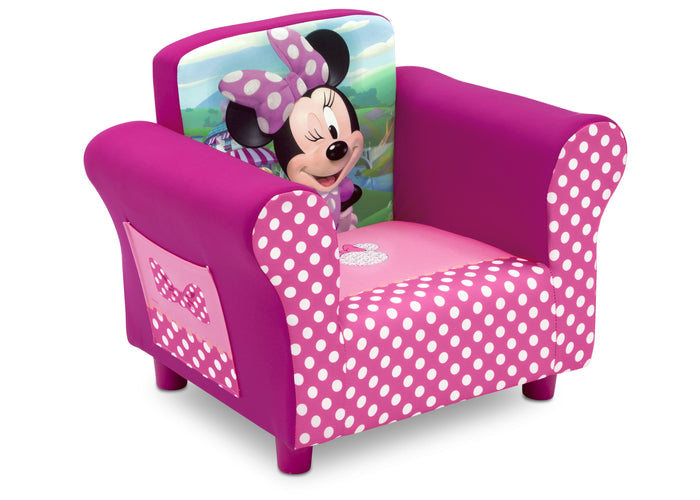 Delta Children Minnie Mouse Upholstered Chair, Right View, a1a 2-Minnie Mouse Upholstered Chair