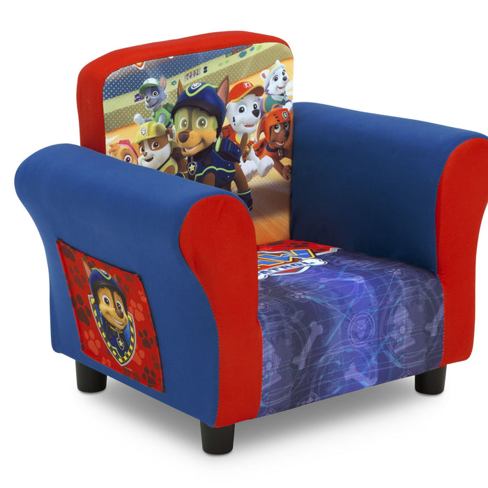 Delta Children PAW Patrol Upholstered Chair, Right view a1a 1-PAW Patrol Upholstered Chair
