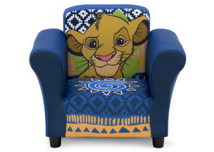 Delta Children The Lion King (1079) Kids Upholstered Chair, Front Silo View 2