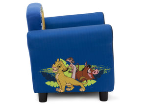 Delta Children The Lion King (1079) Kids Upholstered Chair, Right Side Silo View 4