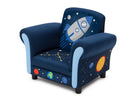 Delta Children Space Adventures (1223) Kids Upholstered Chair, Left Silo View 4-Space Adventures Kids Upholstered Chair