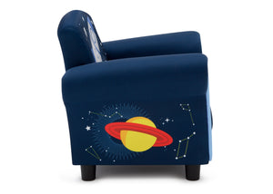 Delta Children Space Adventures (1223) Kids Upholstered Chair, Right Side View 4