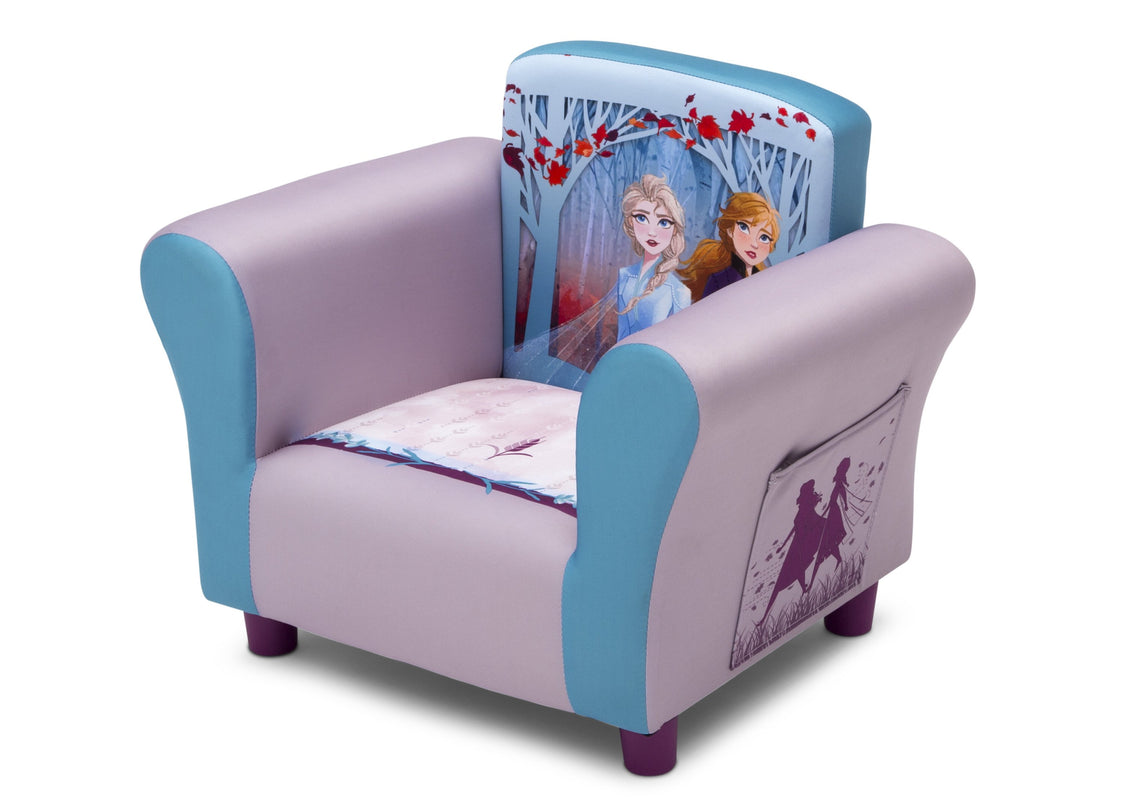 Delta Children Frozen 2 (1097) Upholstered Chair, Left Silo View